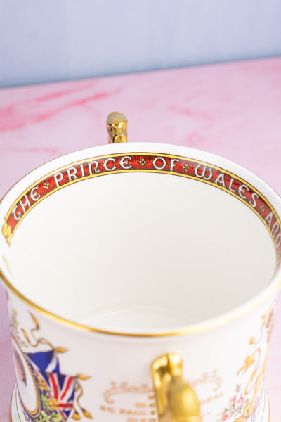 Vintage Limited Edition Royal Wedding Loving Cup