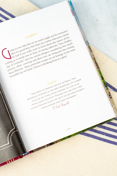 Paris Cocktails Book, 2nd Edition : An Elegant Collection of Over 100 Recipes Inspired by the City of Light