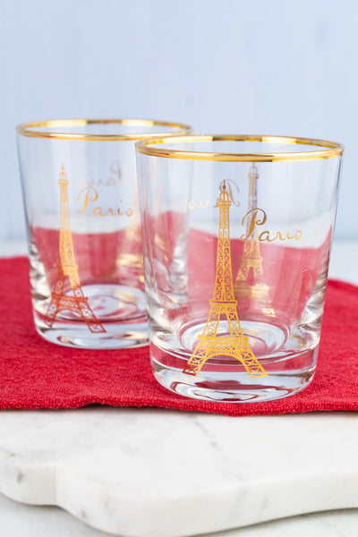 Paris Double Old-Fashioned Glasses - Set of 2