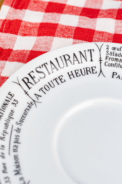 Pillivuyt Brasserie Coffee Cup & Saucer