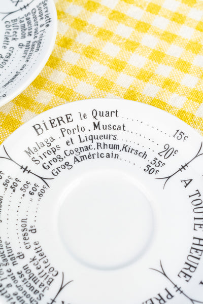 Pillivuyt Brasserie Espresso Cup & Saucer - Set of 2