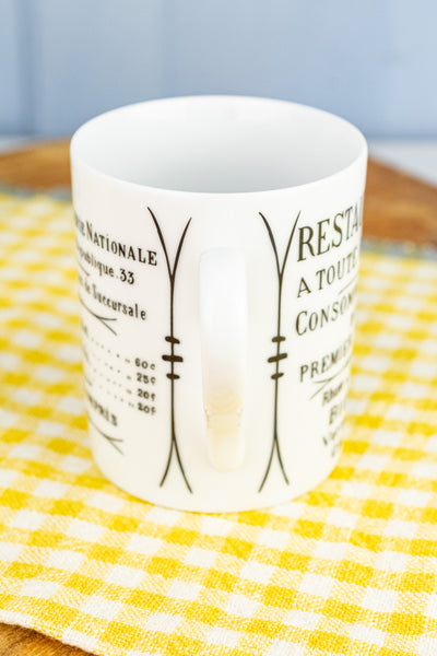 Pillivuyt Brasserie Mug - Set of 2