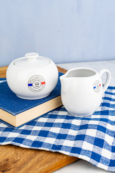 Pillivuyt Creamer & Sugar