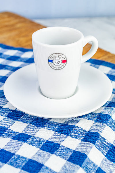 Pillivuyt Espresso Cup & Saucer