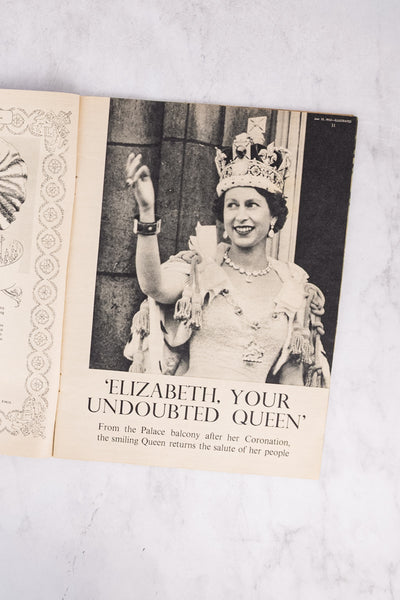 Vintage Queen Elizabeth II Coronation Pictorial Magazine