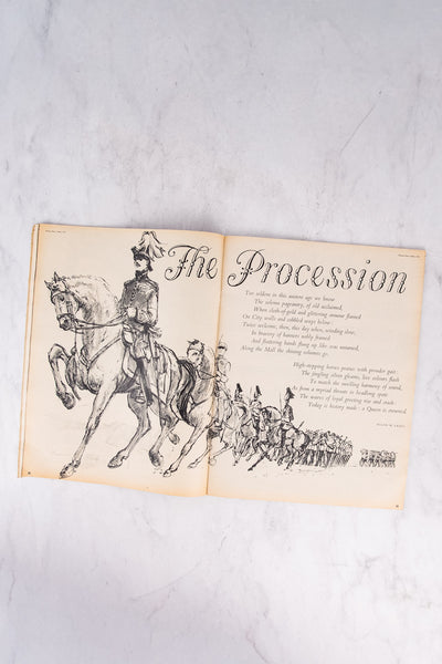 Vintage Queen Elizabeth II Coronation Pictorial Magazine