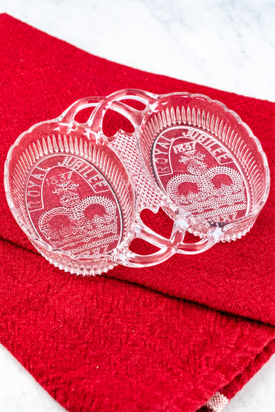 Queen Victoria 1887 Golden Jubilee Glass Sweetheart Dish