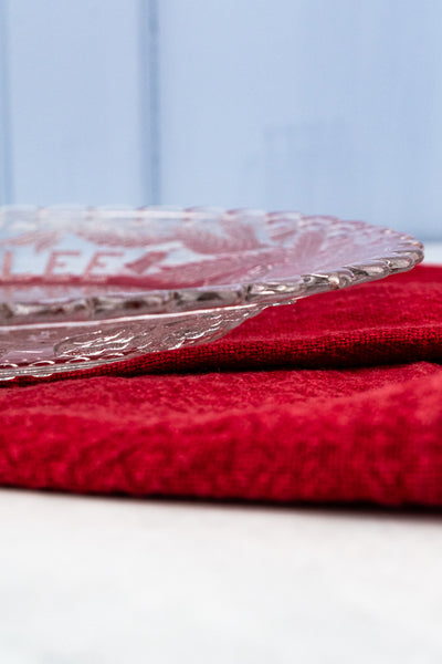 Queen Victoria 1887 Golden Jubilee Glass Portrait Plate