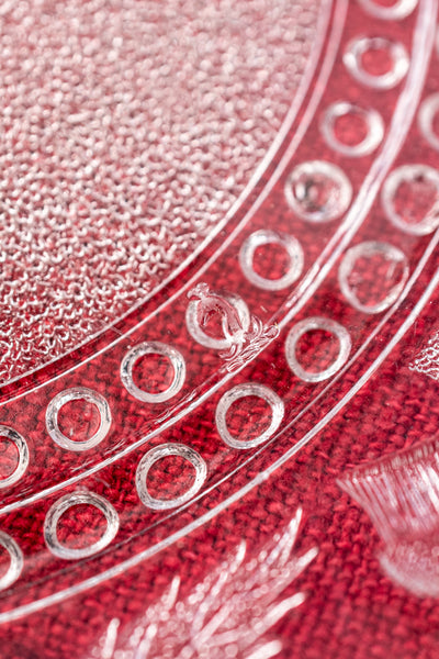 Queen Victoria 1887 Golden Jubilee Glass Portrait Plate