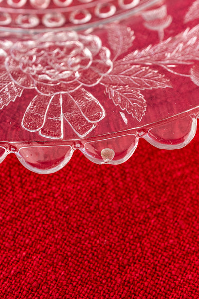 Queen Victoria 1887 Golden Jubilee Glass Portrait Plate