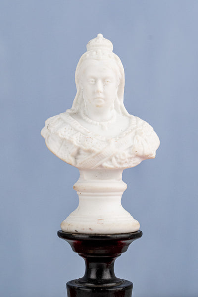 Antique Queen Victoria Miniature Jubilee Sculpture