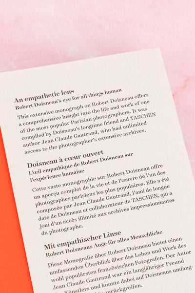 Robert Doisneau Paris Book