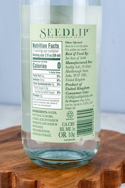 Seedlip Non-Alcoholic Mocktail Spirits