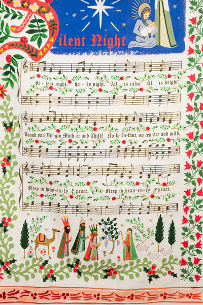 Silent Night Tea Towel