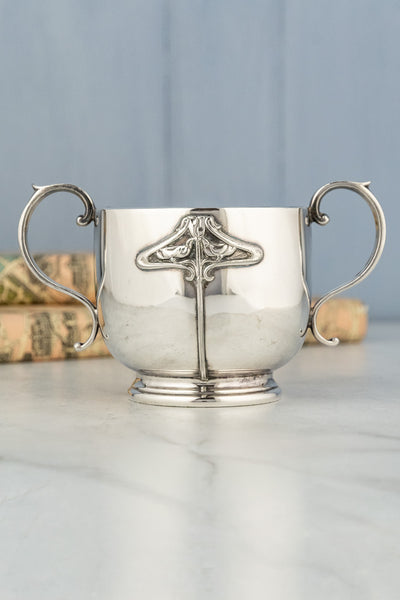 Antique English Silverplate Art Nouveau Tea Service