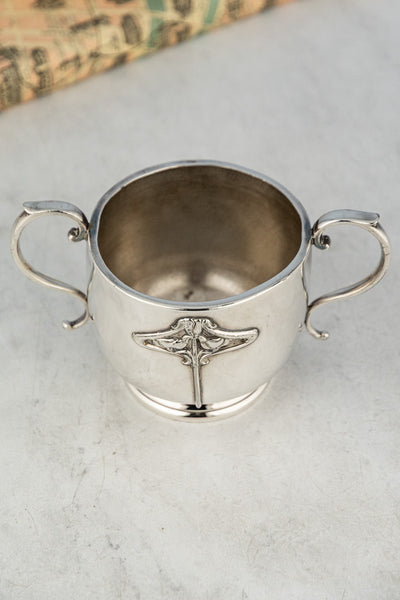 Antique English Silverplate Art Nouveau Tea Service