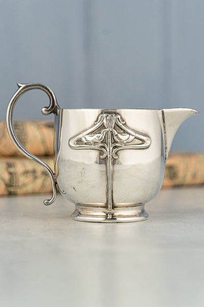 Antique English Silverplate Art Nouveau Tea Service