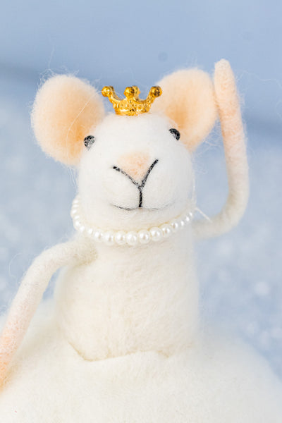 Snow Queen Sabrina Mouse Ornament