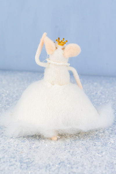 Snow Queen Sabrina Mouse Ornament