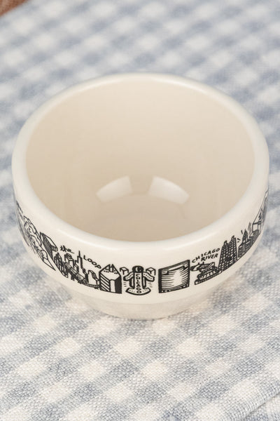 Chicago Skyline Diner Style Soup Cup
