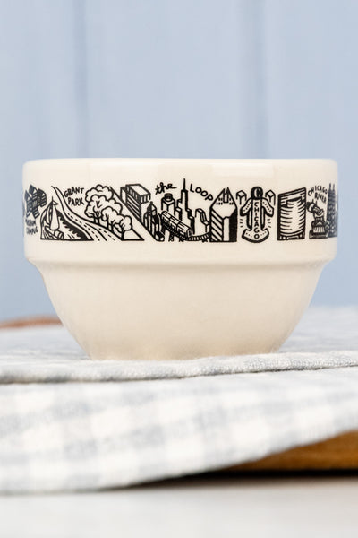 Chicago Skyline Diner Style Soup Cup