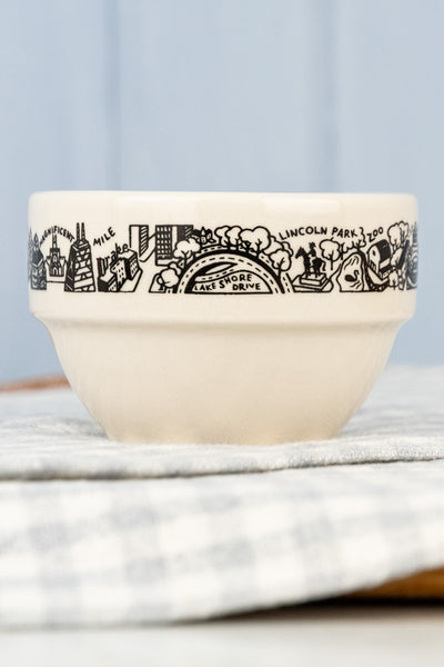 Chicago Skyline Diner Style Soup Cup