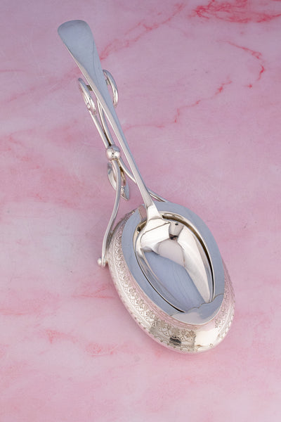 Antique Silverplate Spoon Warmer