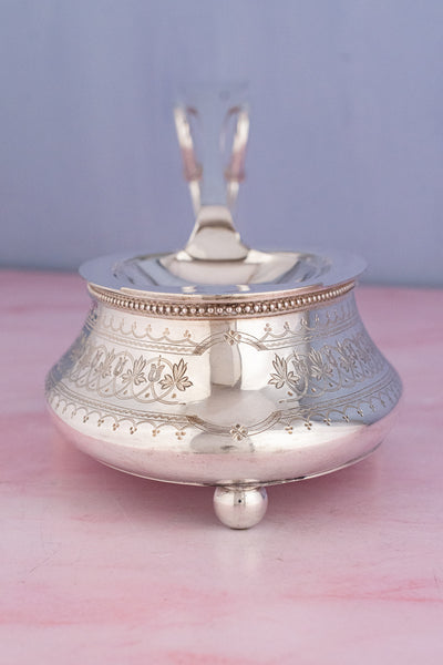 Antique Silverplate Spoon Warmer