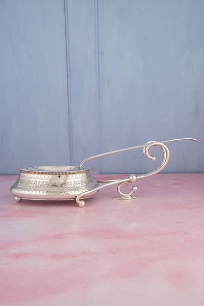 Antique Silverplate Spoon Warmer