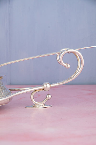 Antique Silverplate Spoon Warmer