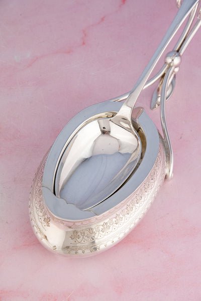 Antique Silverplate Spoon Warmer