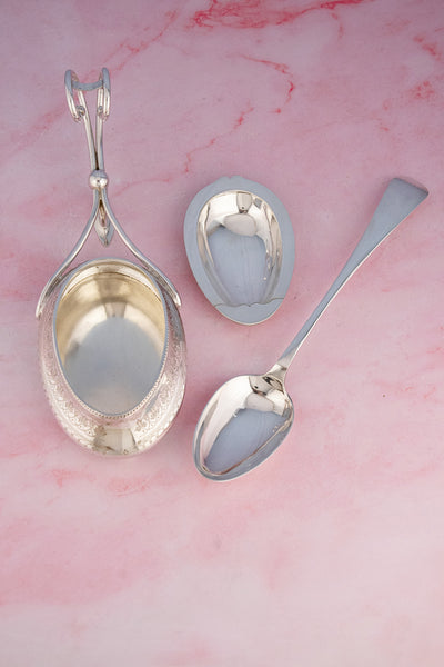 Antique Silverplate Spoon Warmer
