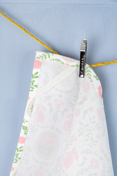 Spring Bunny Towel Pair