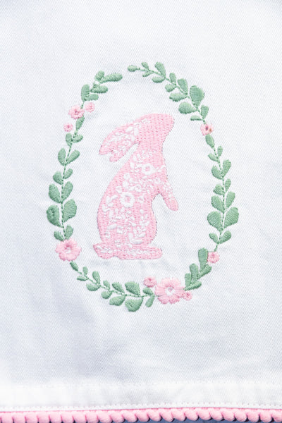 Spring Bunny Towel Pair