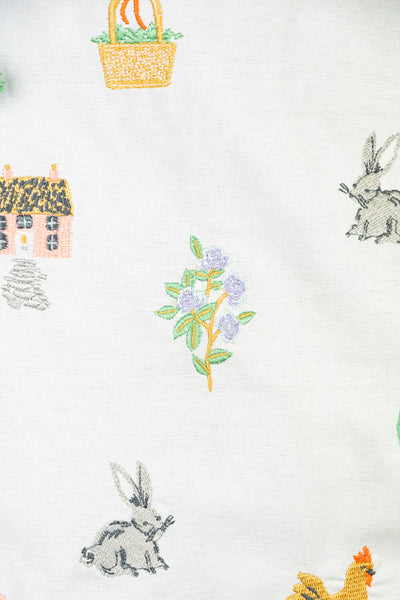 Spring Farm Tea Towel