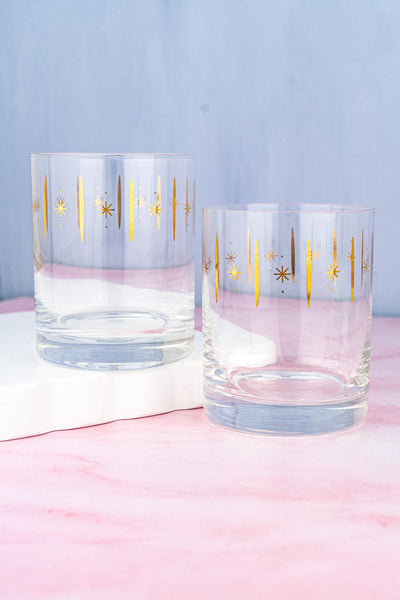 Starlight Double Old Fashioned Glasses - Set of 2
