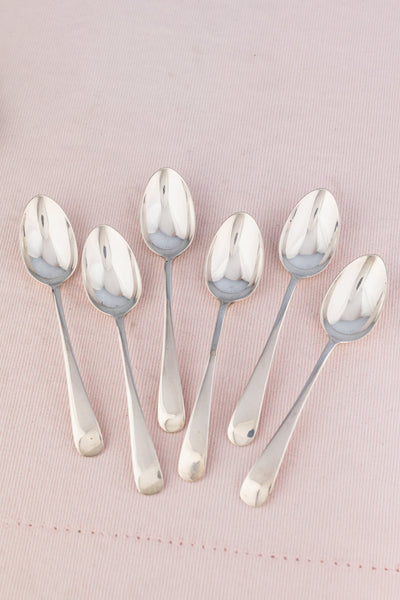1898 Sterling Silver Teaspoon Set - Boxed Set of 6