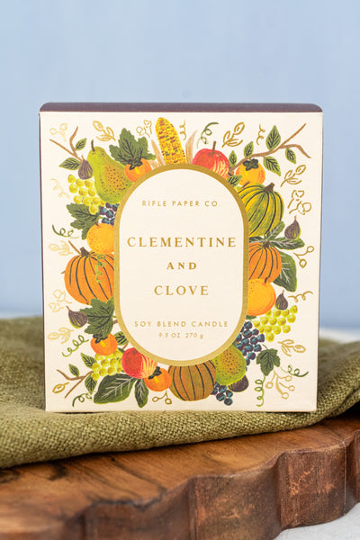 Sweet Clementine & Clove Candle
