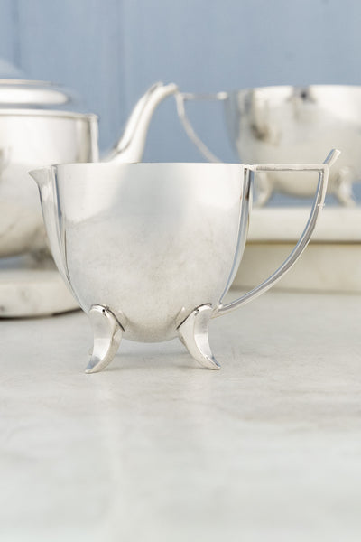 Antique English Silverplate Tea Service
