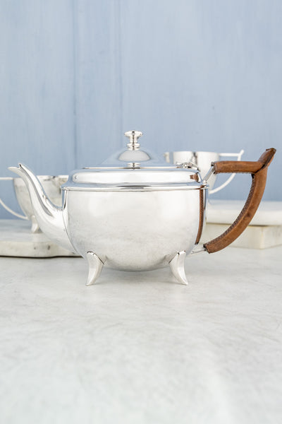 Antique English Silverplate Tea Service