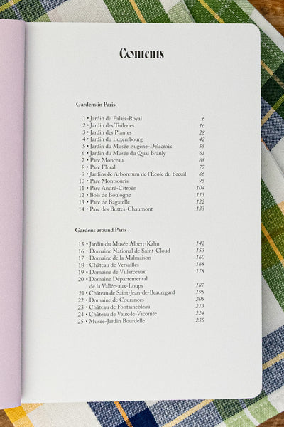 The Most Beautiful Gardens of Paris Book