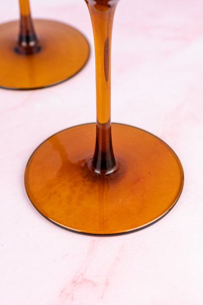 Tortoiseshell Martini Glasses - Set of 2