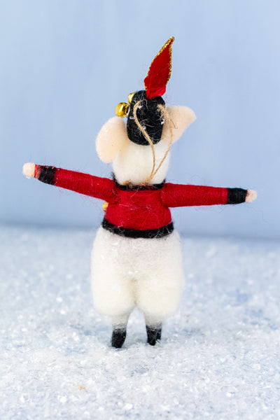 Toy Soldier Claude Mouse Ornament