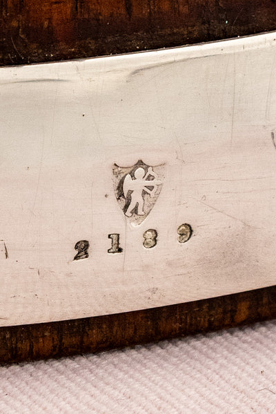 Victorian Oak and Silverplate Jug