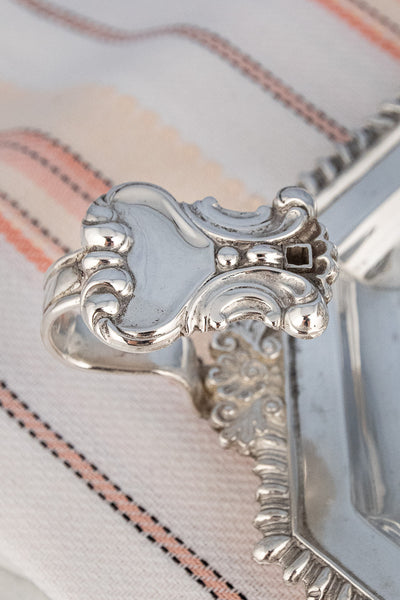 Victorian Silverplate Chamberstick