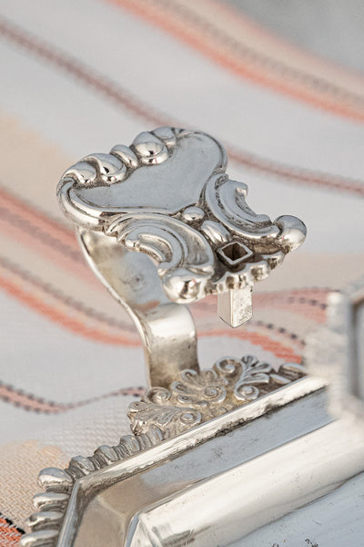Victorian Silverplate Chamberstick