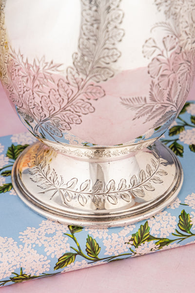 Victorian Silverplate Claret Jug