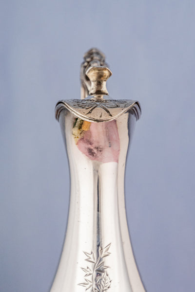 Victorian Silverplate Claret Jug
