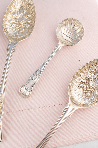 Victorian Silverplate Fruit & Nut Serving Set