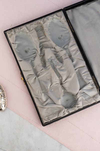 Victorian Silverplate Fruit & Nut Serving Set